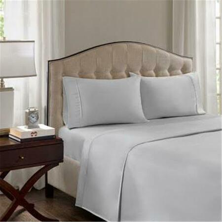 MADISON PARK Standard Size Cotton Blend Pillowcases, Grey MP21-4853